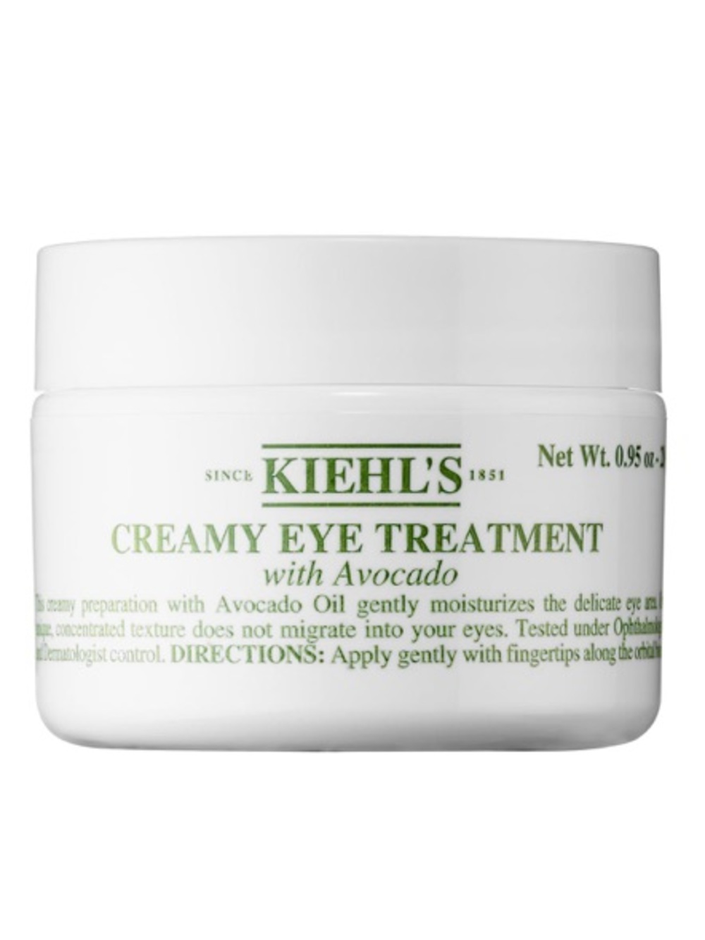 KIEHL'S SINCE 1851
Avocado Eye Cream for Brightening
& Depuffing- full size